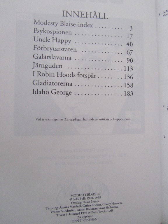 Modesty Blaise 04 2:a upplagan  - 5