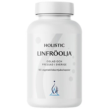 Linfröolja Omega-3, 180kps. Holistic