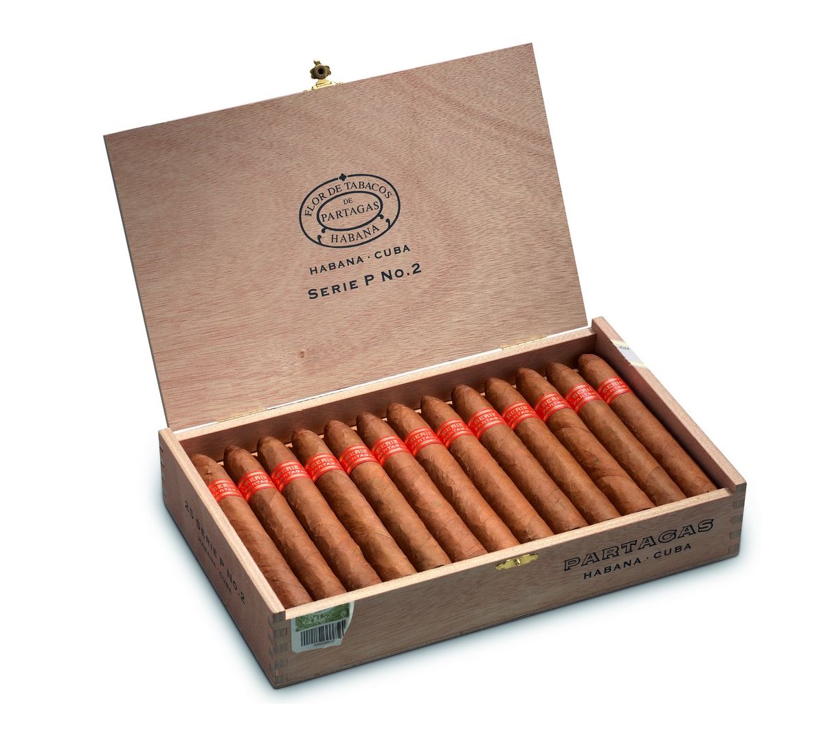 Partagas Serie P. No 2 Open Box 25p