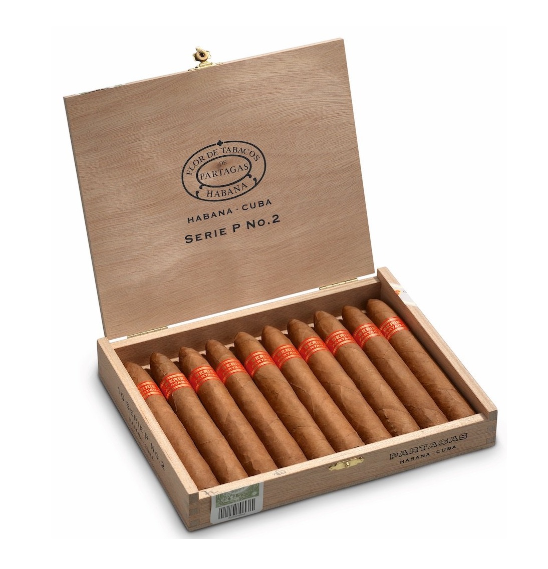 Partagas Serie P. No 2 Open Box 10p