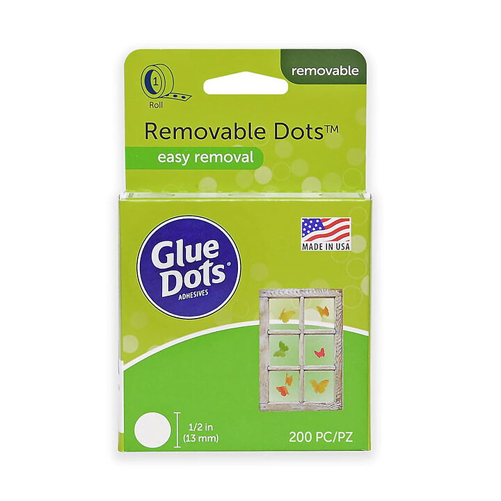 Glue Dots Removable - 200 Dots 