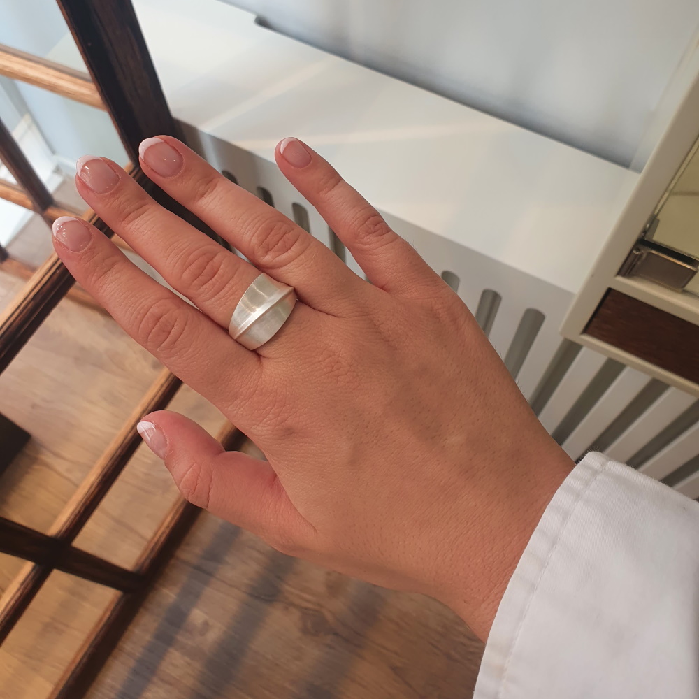 Kelim Sharp ring silver - 2