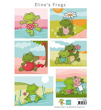 Marianne Design Bildark - Eline‘s Frogs