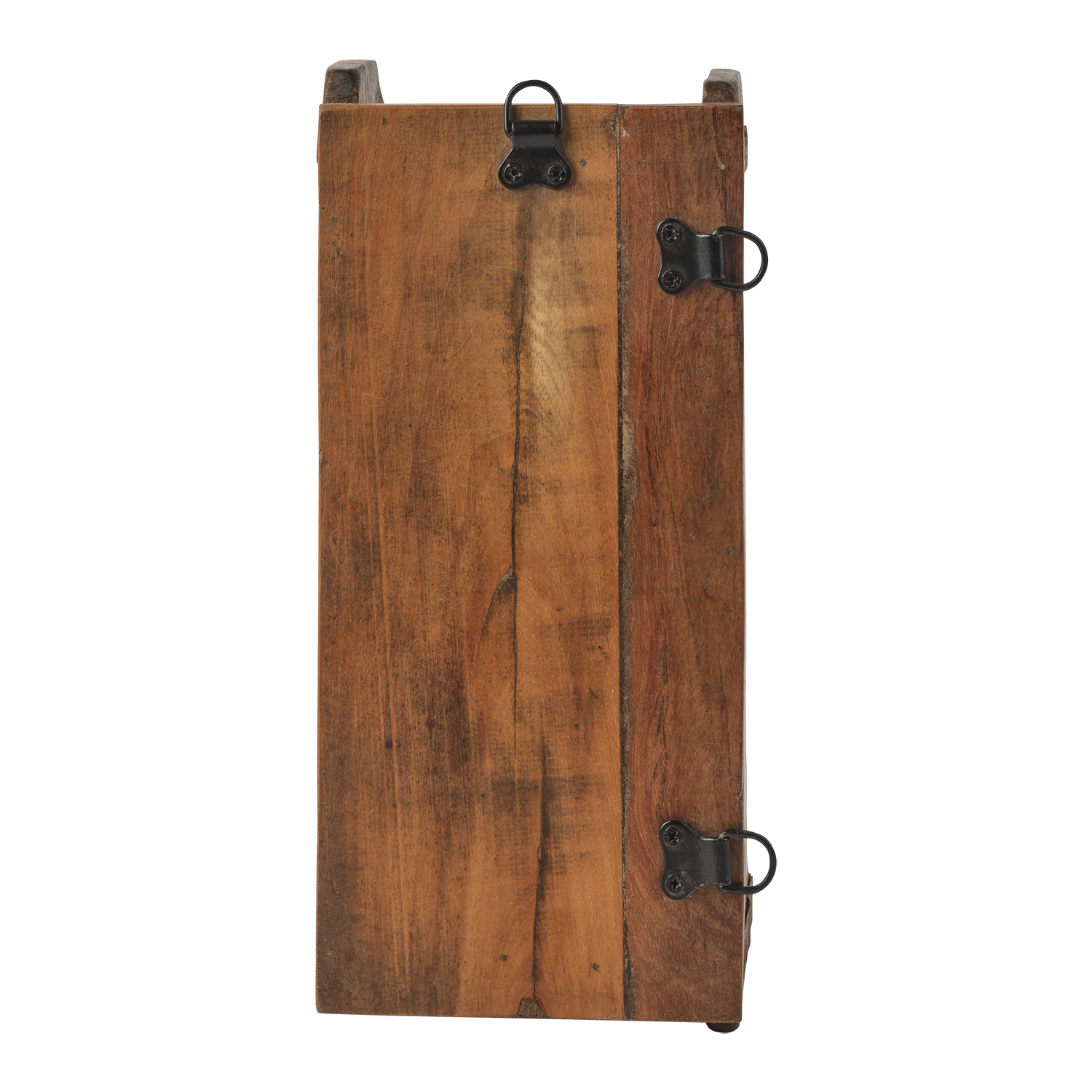 Wooden box with mirror Shelf Mirror box 30x13x10 cm - 4