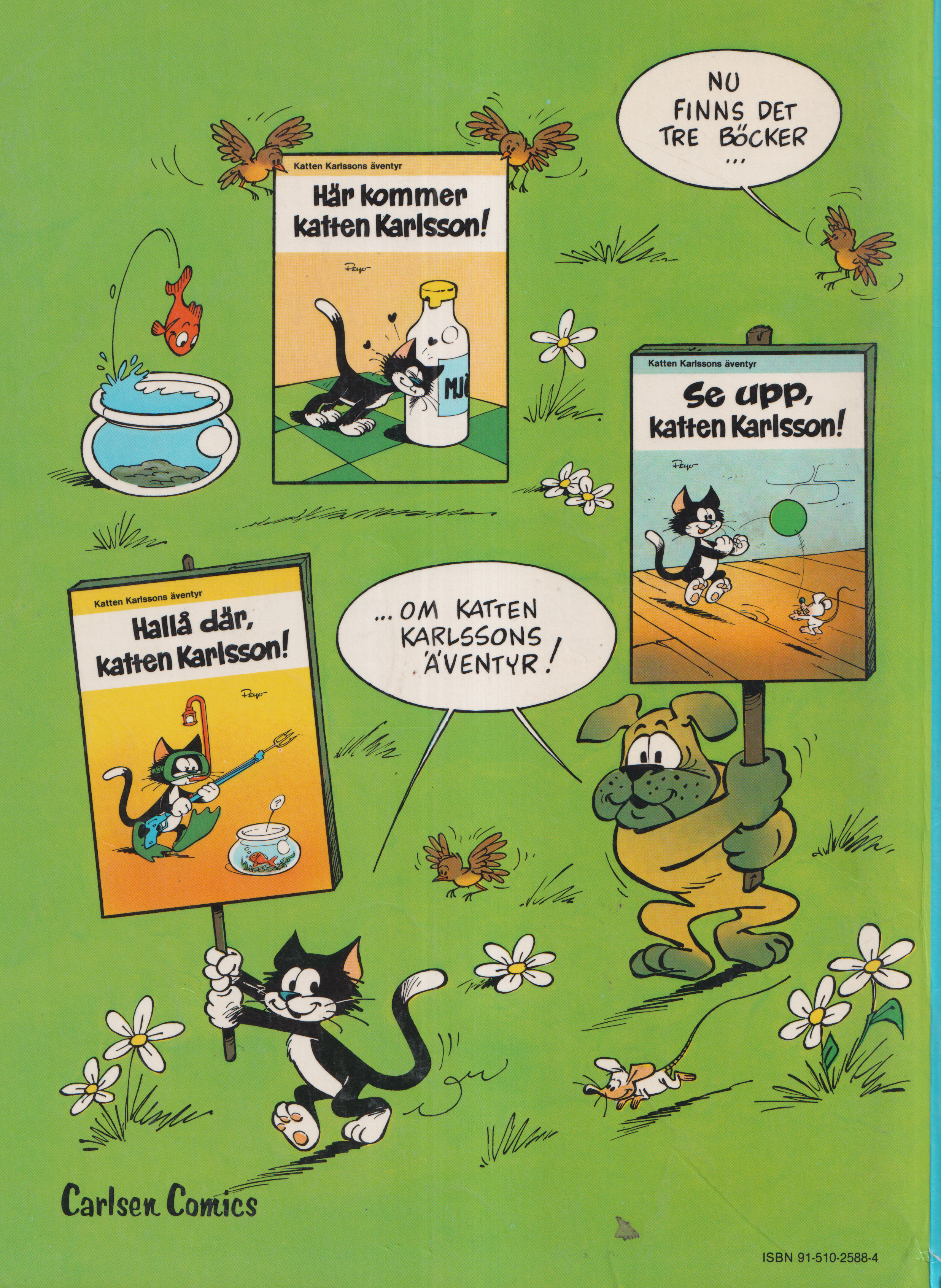 Katten Karlssons äventyr 3,Se upp, katten Karlsson, begagnad - 2