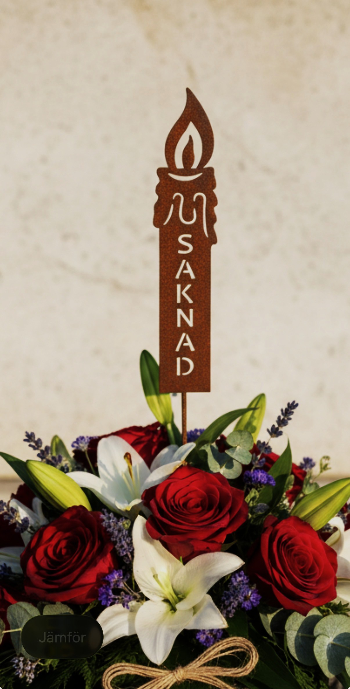 Ljus saknad/8 ST PER FÖRP