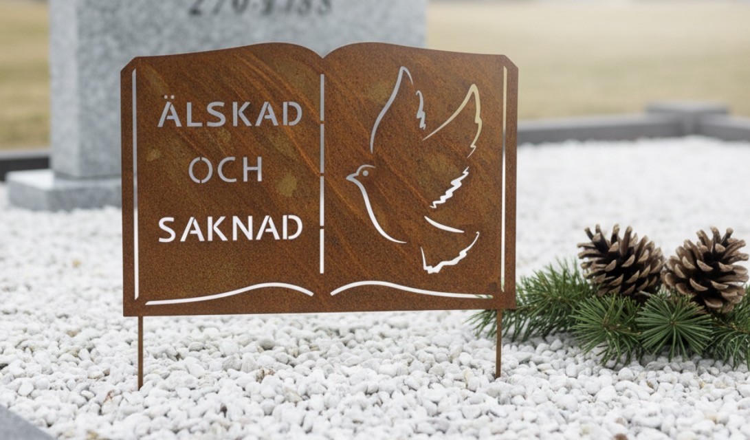 30% RABATT ÄR AVDRAGEN/Bok älskad och saknad/8 ST PER FÖRP
