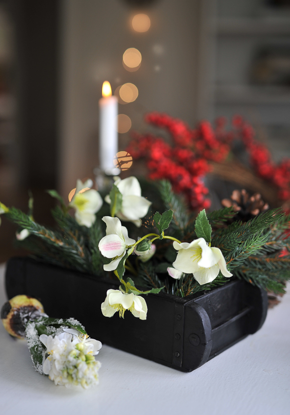 Handmade Wooden Box - Black - 32x15 cm - 4