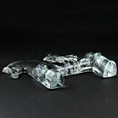  Bertil Vallien (Boda Noah 1974) Rough-Hewn Horse with Bird 20/14 cm  [Sample Images]