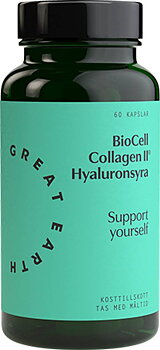 Great Earth Biocell Collagen + Hyaluronsyra, 60 kapslar