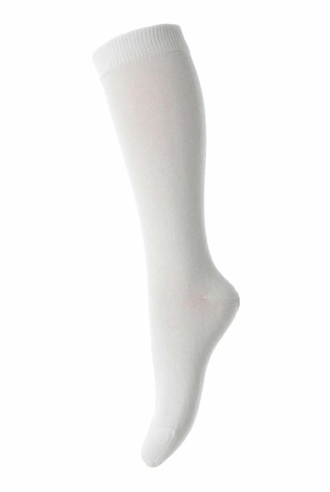 KNÄSTRUMPA VIT STL. 19 - 42