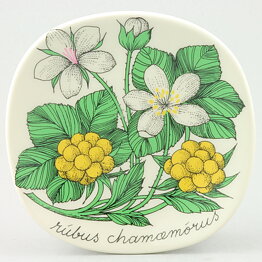 Esteri Tomula (Botanica 1982) Cloudberry Wall Plaque 13 cm