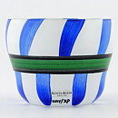 ウルリカ・ヒードマン・ヴァリーン Ribbonシリーズ　ブルーの器  11/8cm  1998年