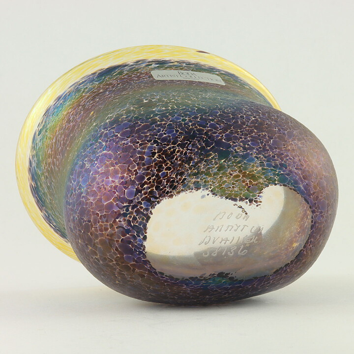 バーティル･ヴァリーン 宇宙空間の器  Bowl  (12/9cm) 1981年