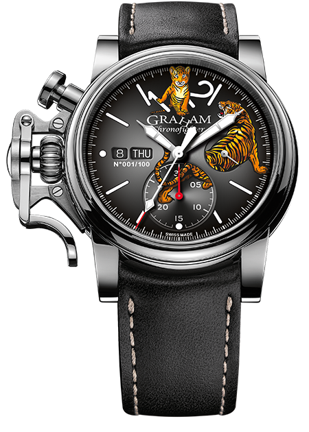 Graham 1695 2CVAS.B31A Graham 1695 Chronofighter Vintage Tiger Limited