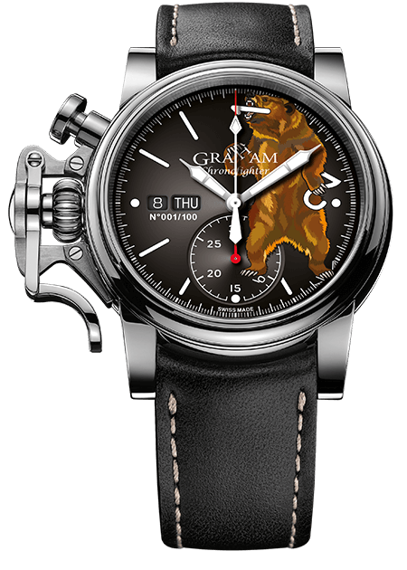 Graham 1695 2CVAS.B32A Graham 1695 Chronofighter Vintage Bear Limited