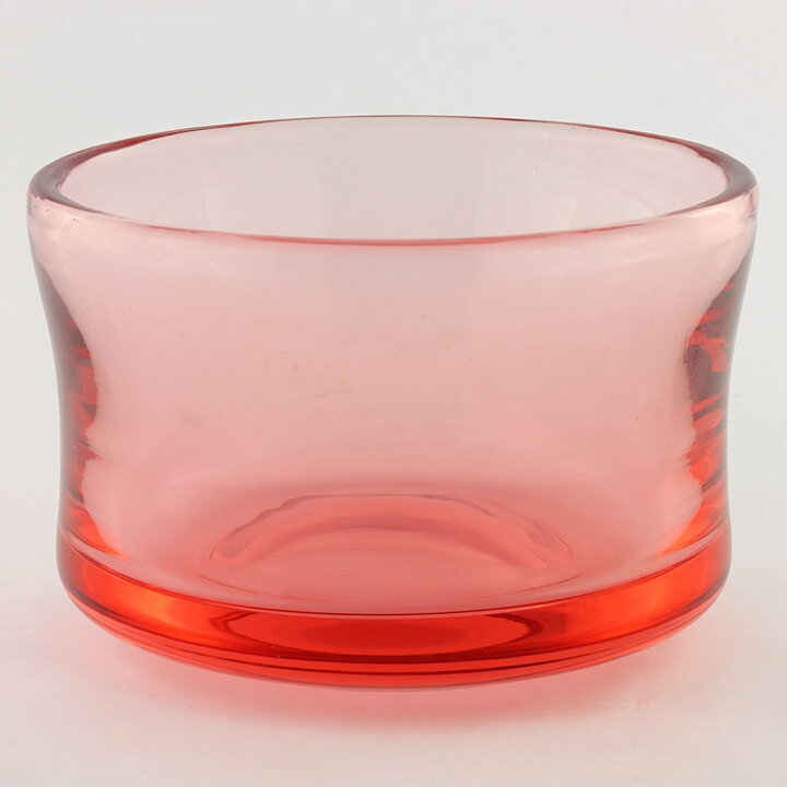 エリック・ホグラン  赤ピンクの器  Bowl  (10cm)  1992年