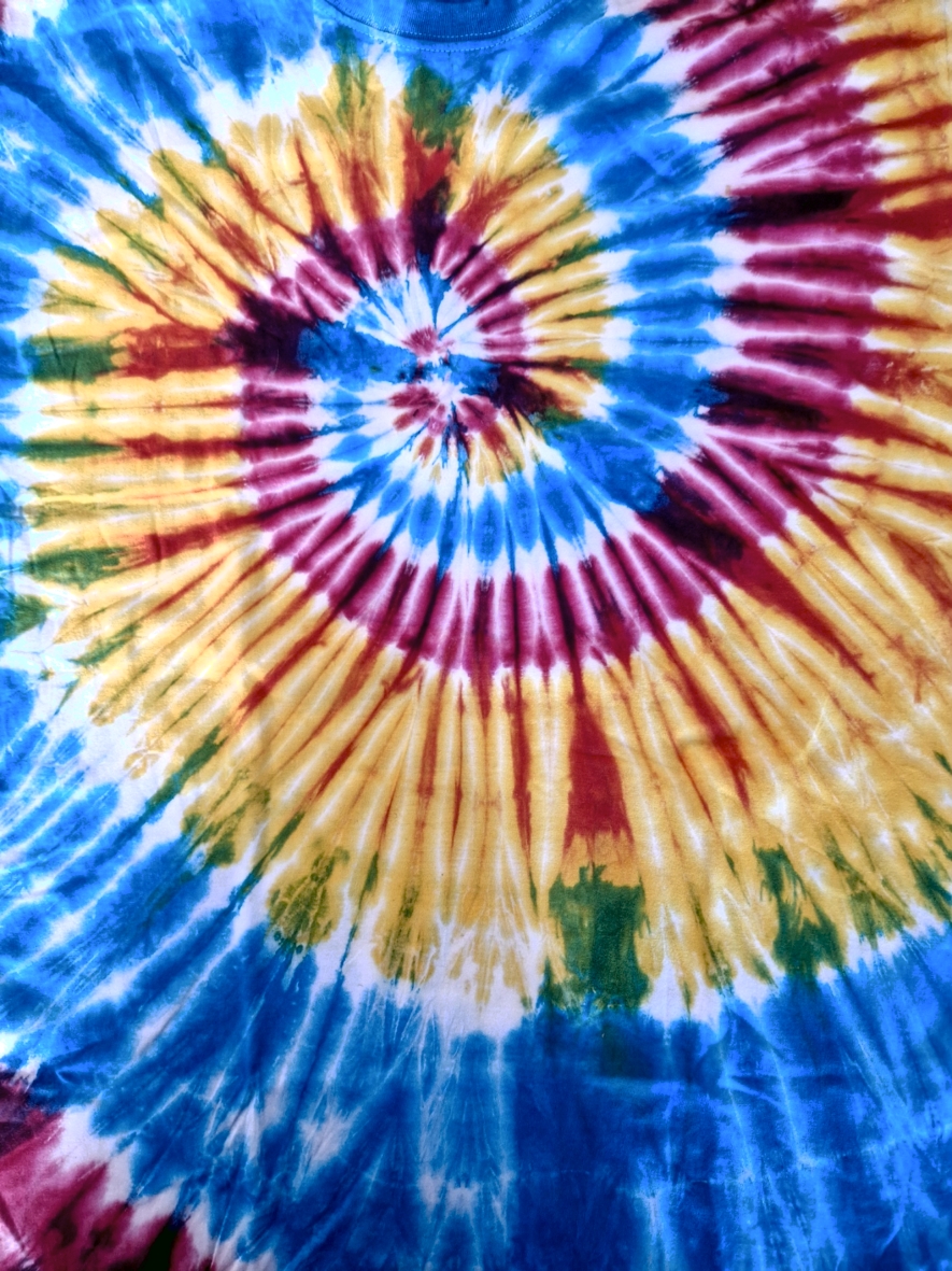 Batik/Tie dye T-shirt - Multifärg mix - 3