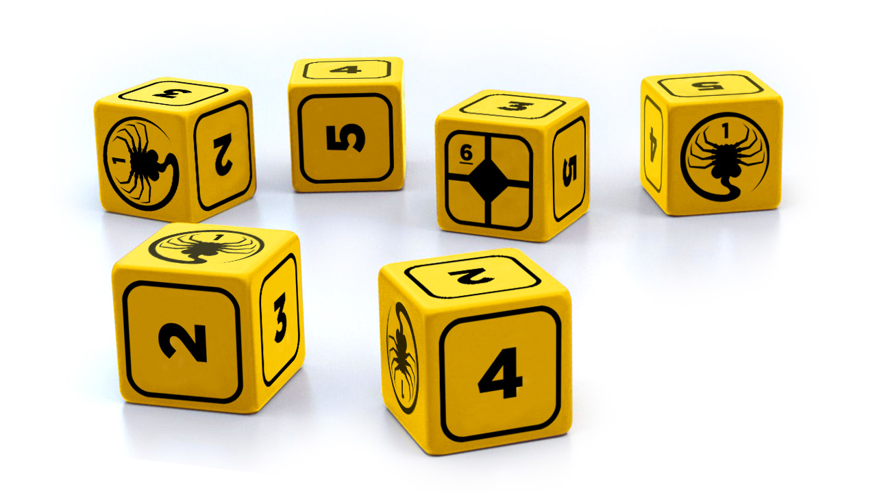 Alien: The Roleplaying Game - Stress Dice Set