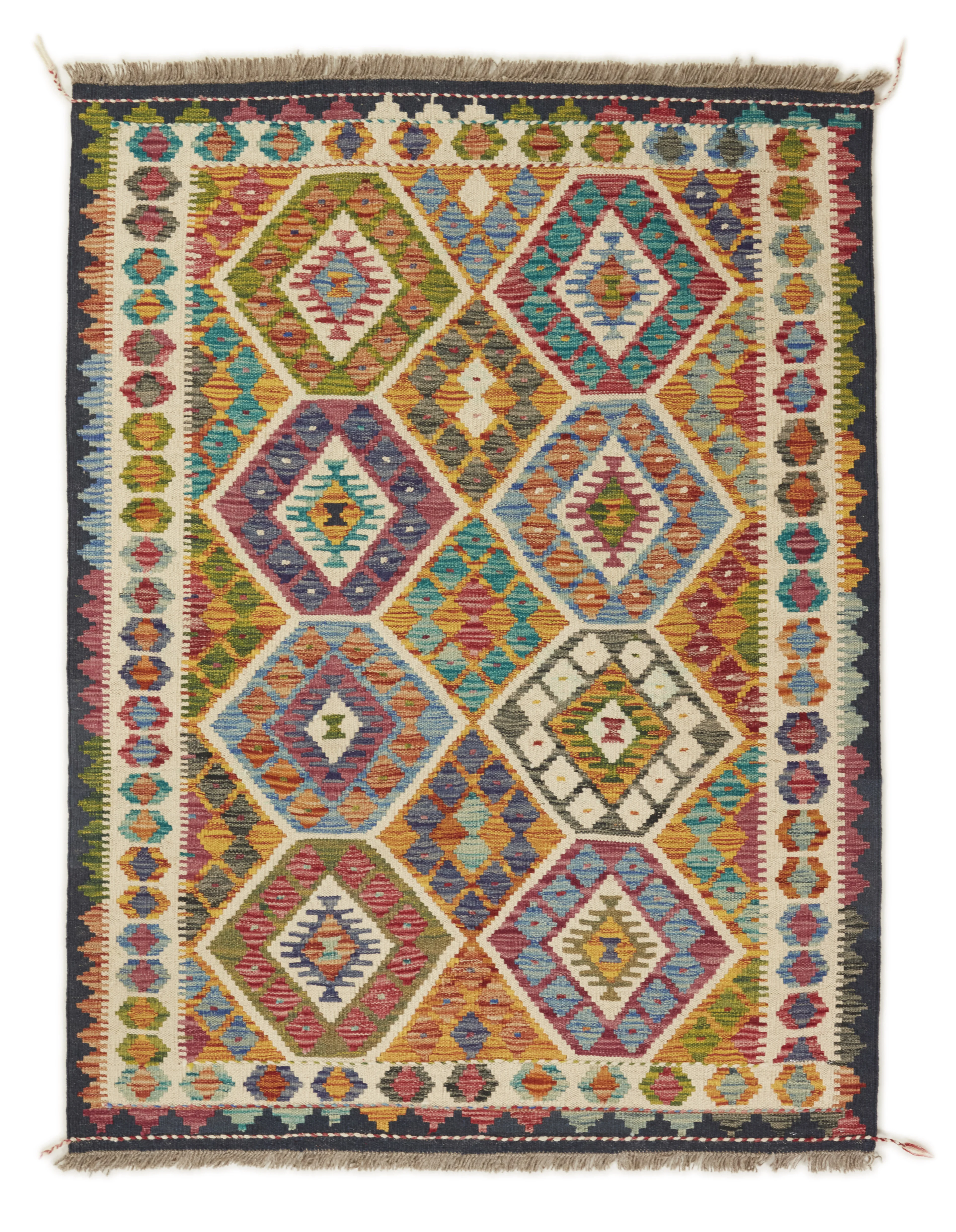 Afghansk Kelim 110 x 145 cm Rek. pris 3 220:-