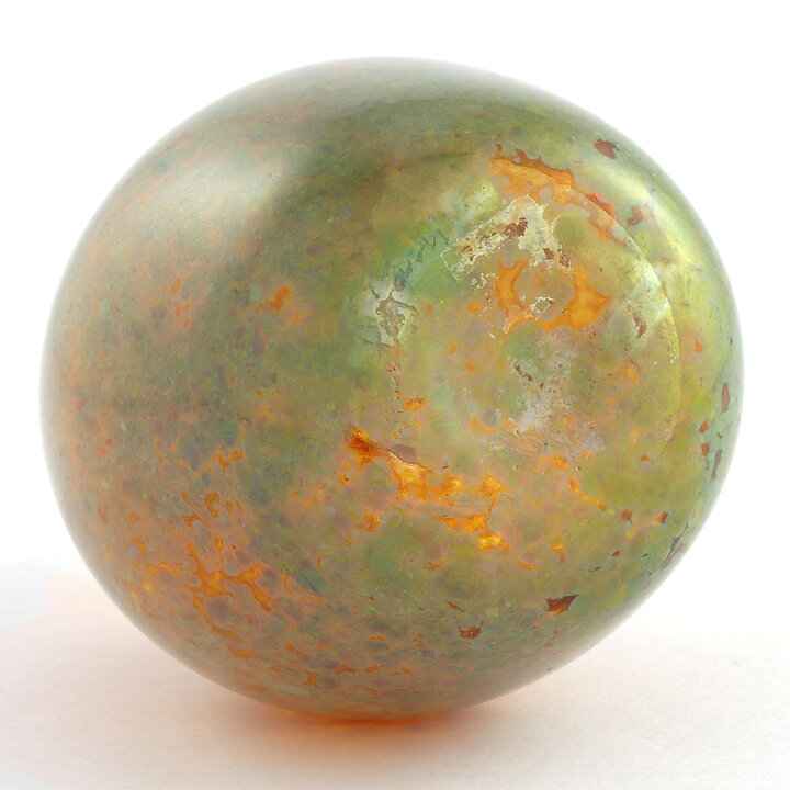  Oiva Toikka (1980s) Green Swelling Vase 11 cm