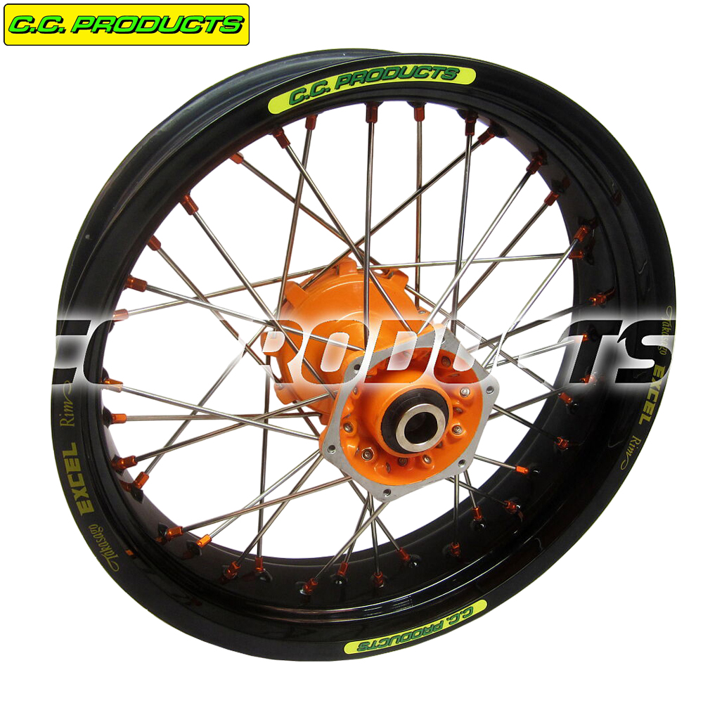 Spoke Set KTM 690 Rally  17-inch 07-10 Rear Wheel - 3
