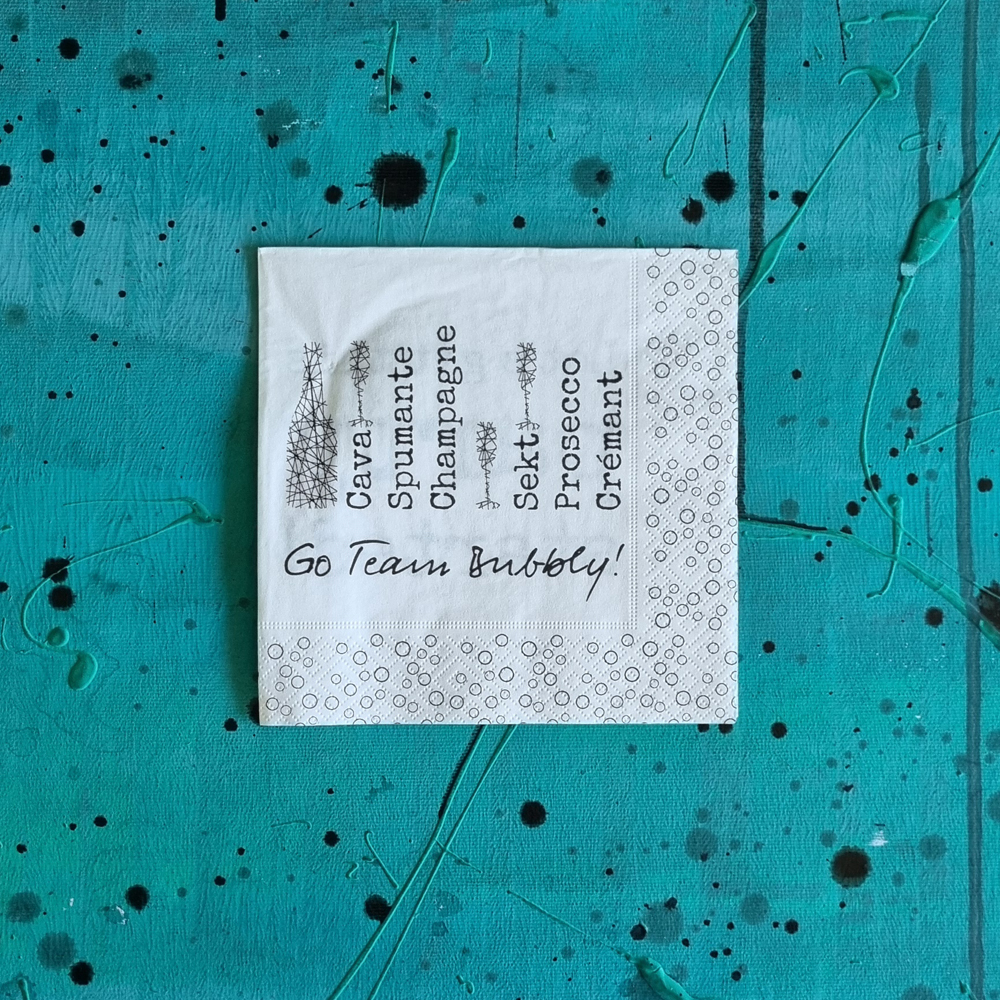paper napkins PARTY/TEAM BUBBLY - 7
