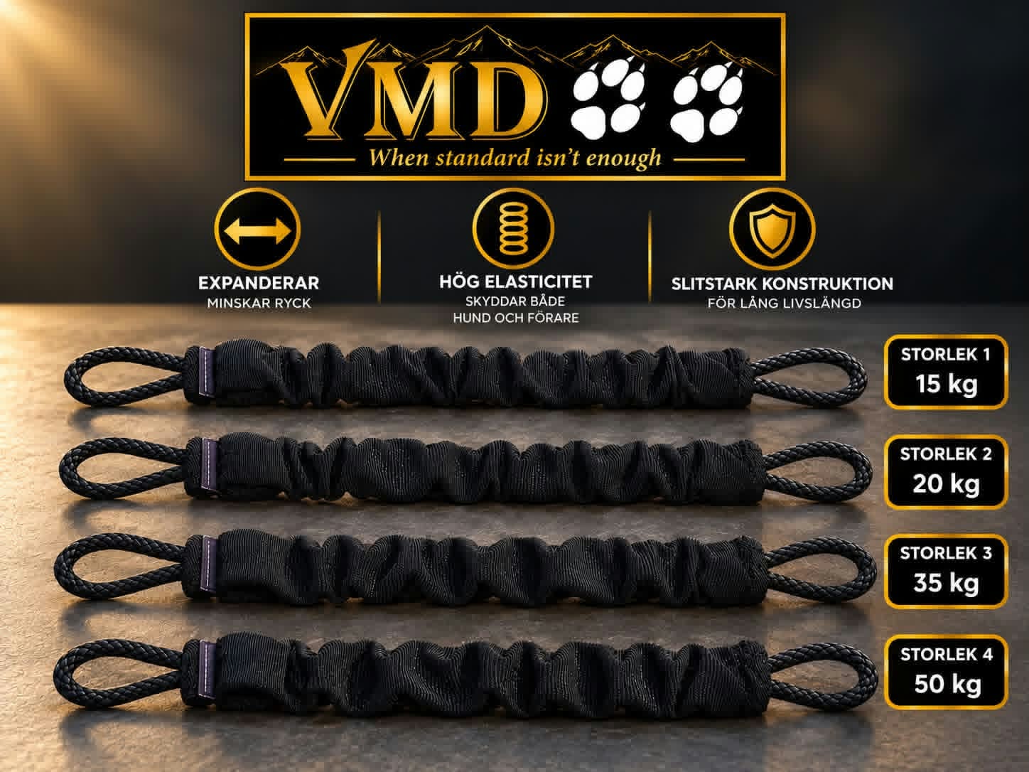 VMD expander/ryckdämpare