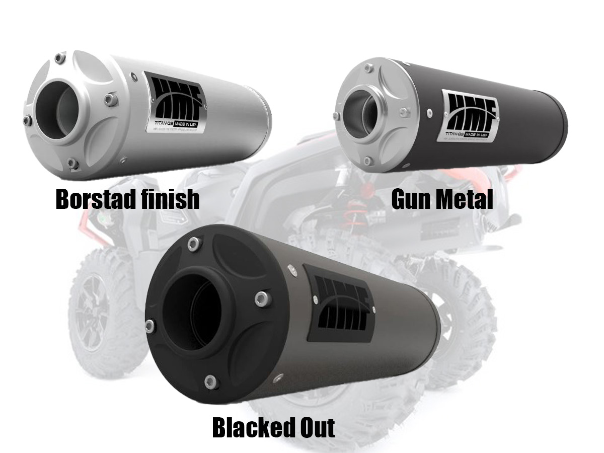 HMF Titan SlipOn Can Am Outlander 500/570/650/800/850 & 1000 Go Offroad