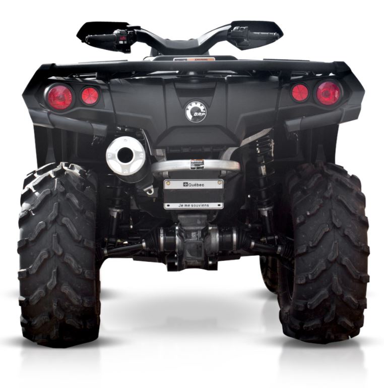 HMF Titan SlipOn Can Am Outlander 500/570/650/800/850 & 1000 Go Offroad