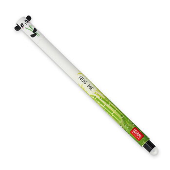 Erasable gel pen, Panda, svart, gelpenna med utsuddbart bläck