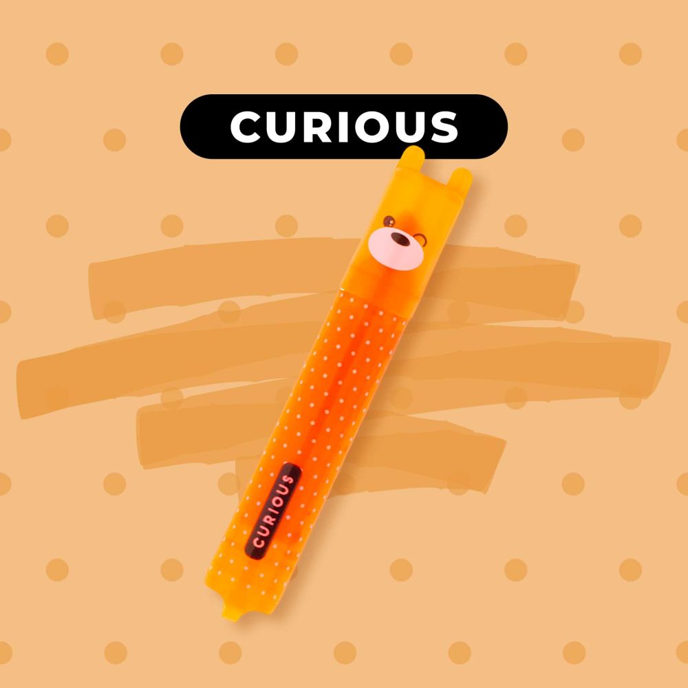 Teddy's mood, sæt med 6 mini-highlighters - 8