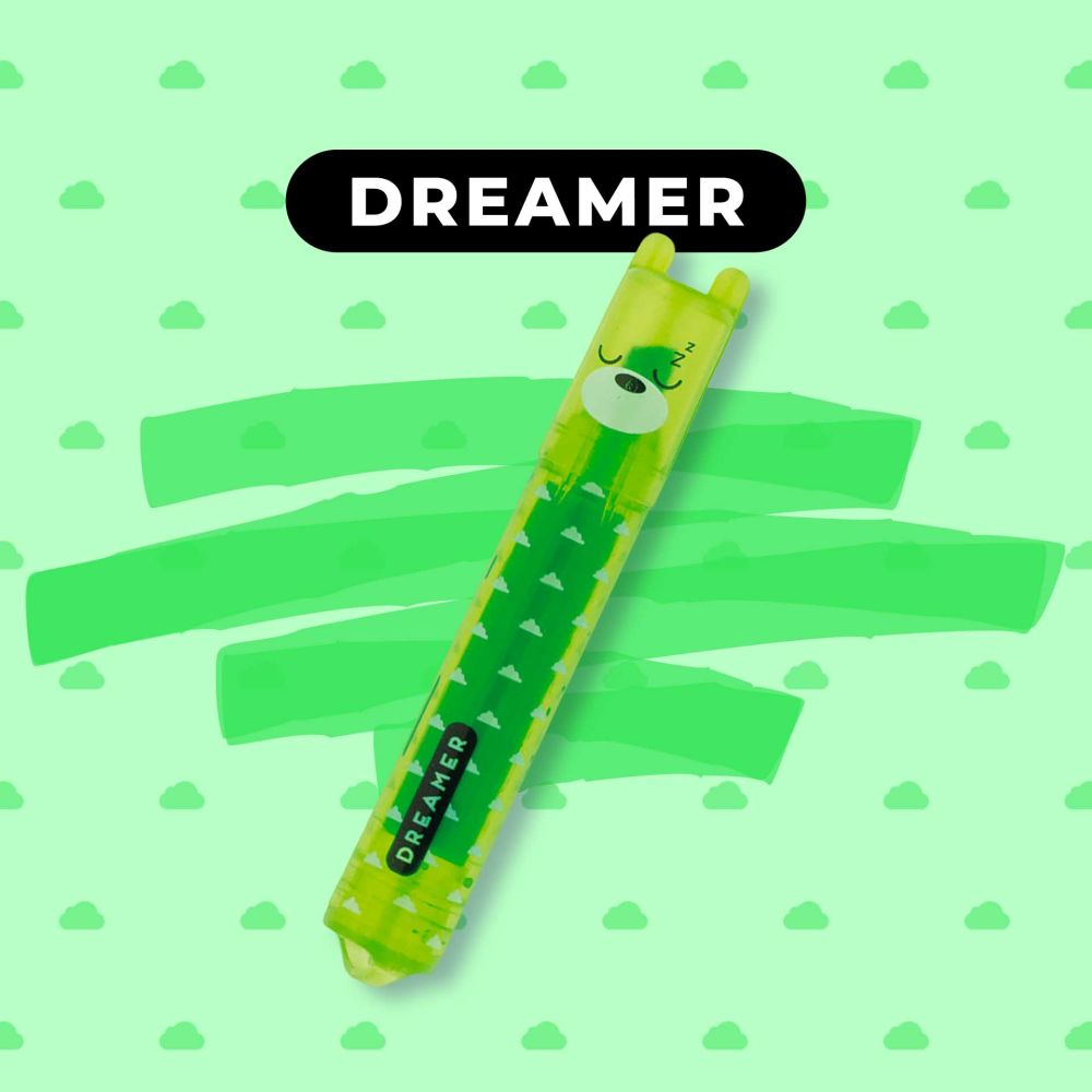 Teddy's mood, sæt med 6 mini-highlighters - 5