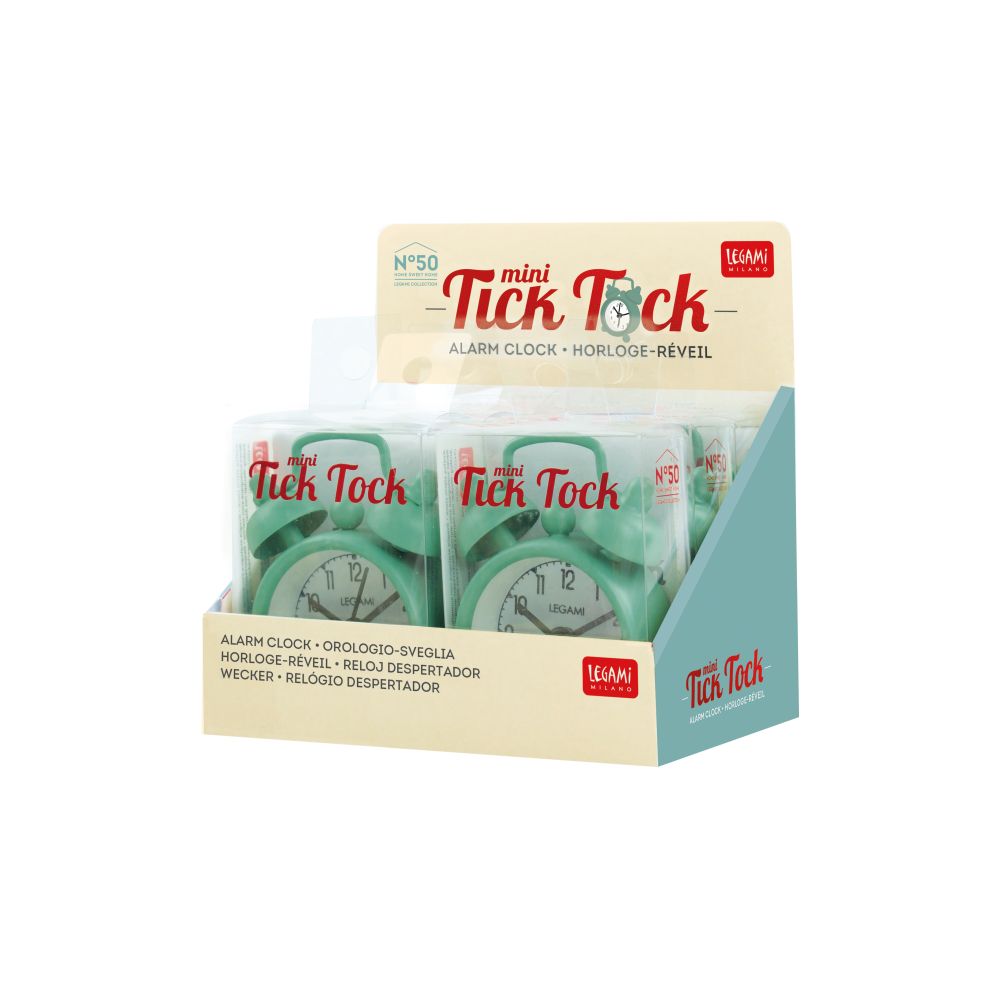 Mini-vækkeur, Mini Tick Tock, Vintage Green - 2