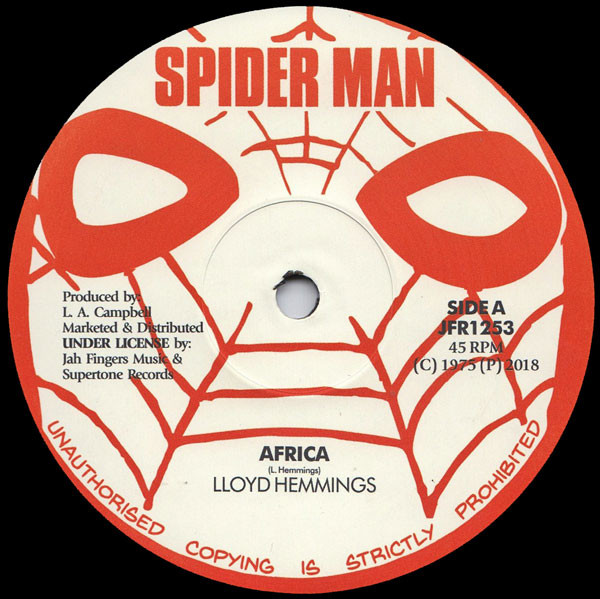 Lloyd Hemmings ‎– Africa