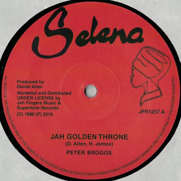Peter Broggs - Jah Golden Throne