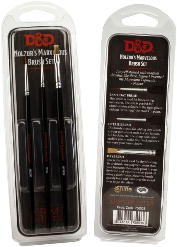 D&D Nolzur's Marvelous Pigments - Brush Set