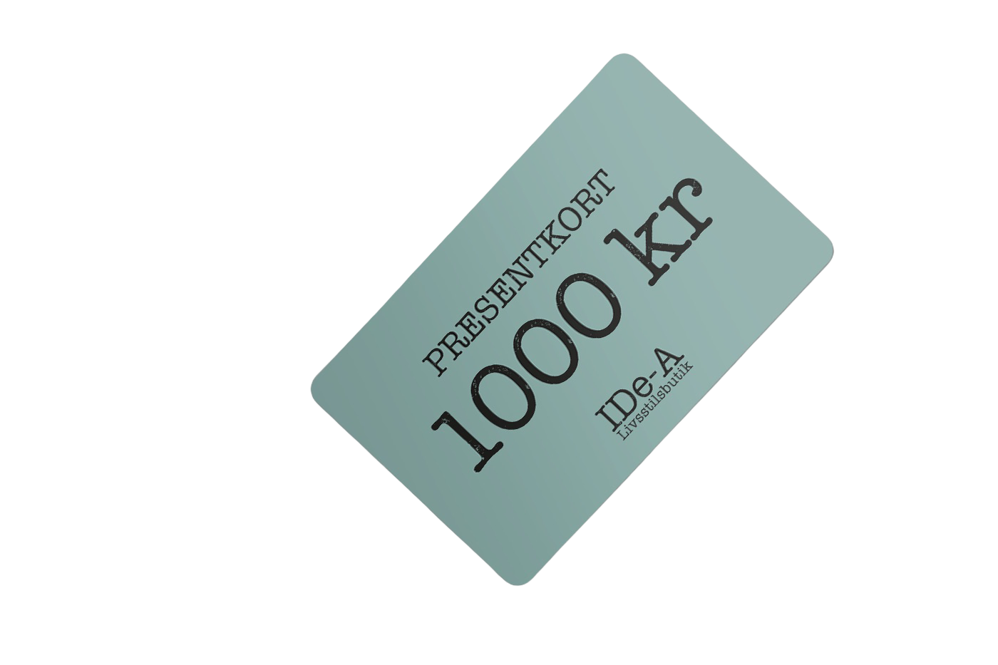 Presentkort 1000 kr - digitalt