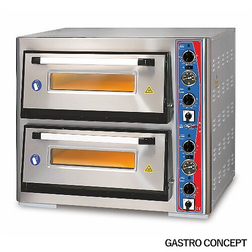 GGF X44/30 Pizzaugn, elektrisk 2× 4 Ø 30 cm