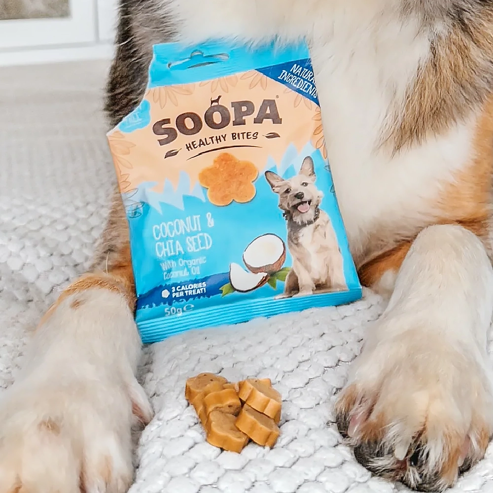 Soopa healthy bites - spannmålsfritt hundgodis