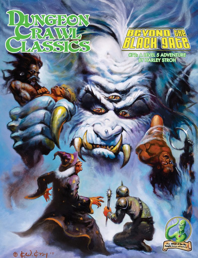 Dungeon Crawl Classics #72: Beyond the Black Gate + PDF