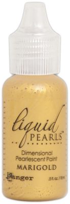Liquid Pearls Glue 0.5OZ Bottle - Marigold
