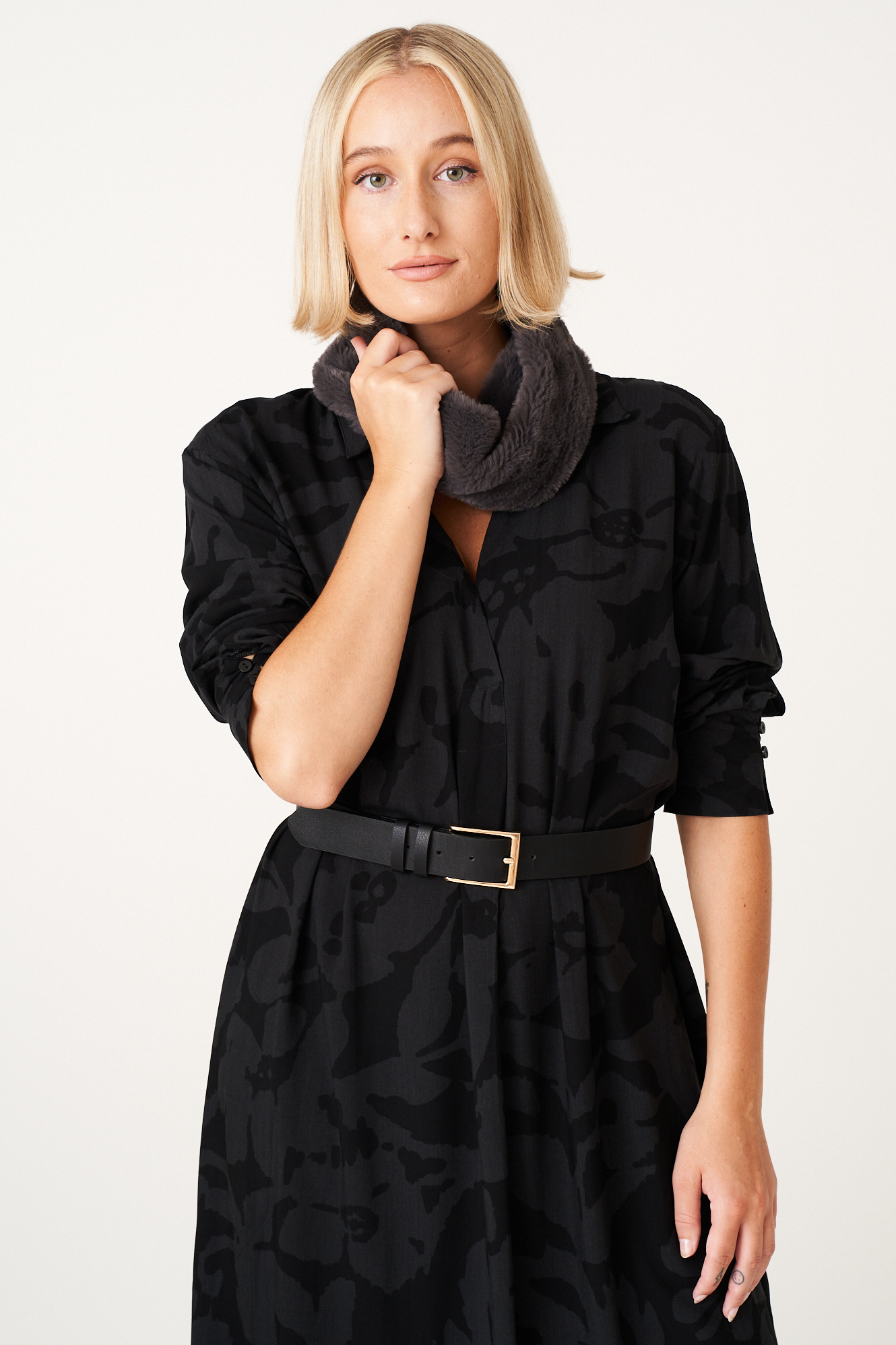 Kaspara scarf  skiffer - 2