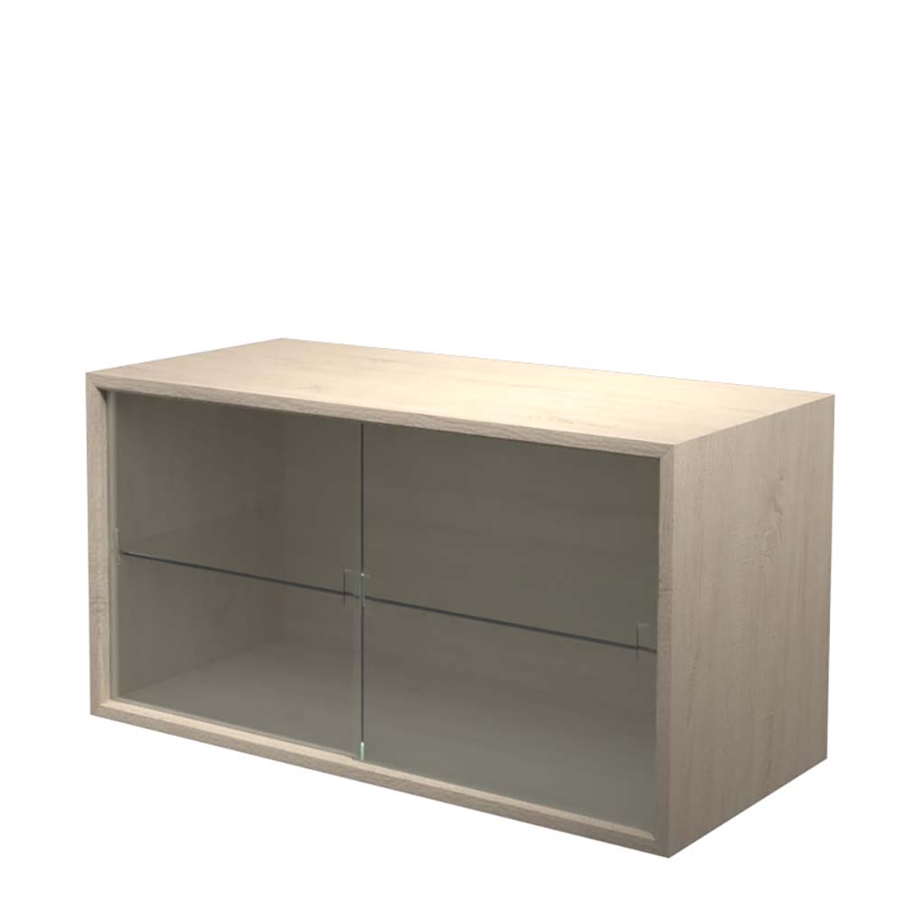 Royal System Cabinet Module with sliding doors in glass Royal-11 (several choices) - 7