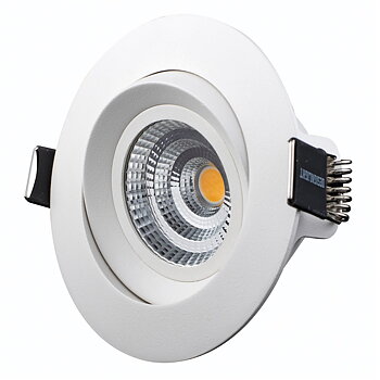 DESIGNLIGHT MPT-306MW 7,4W Vinklingsbar 3000K 6-pack 