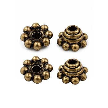 Pärlkåpa balimodell 5 mm bronsfärgad 30 st