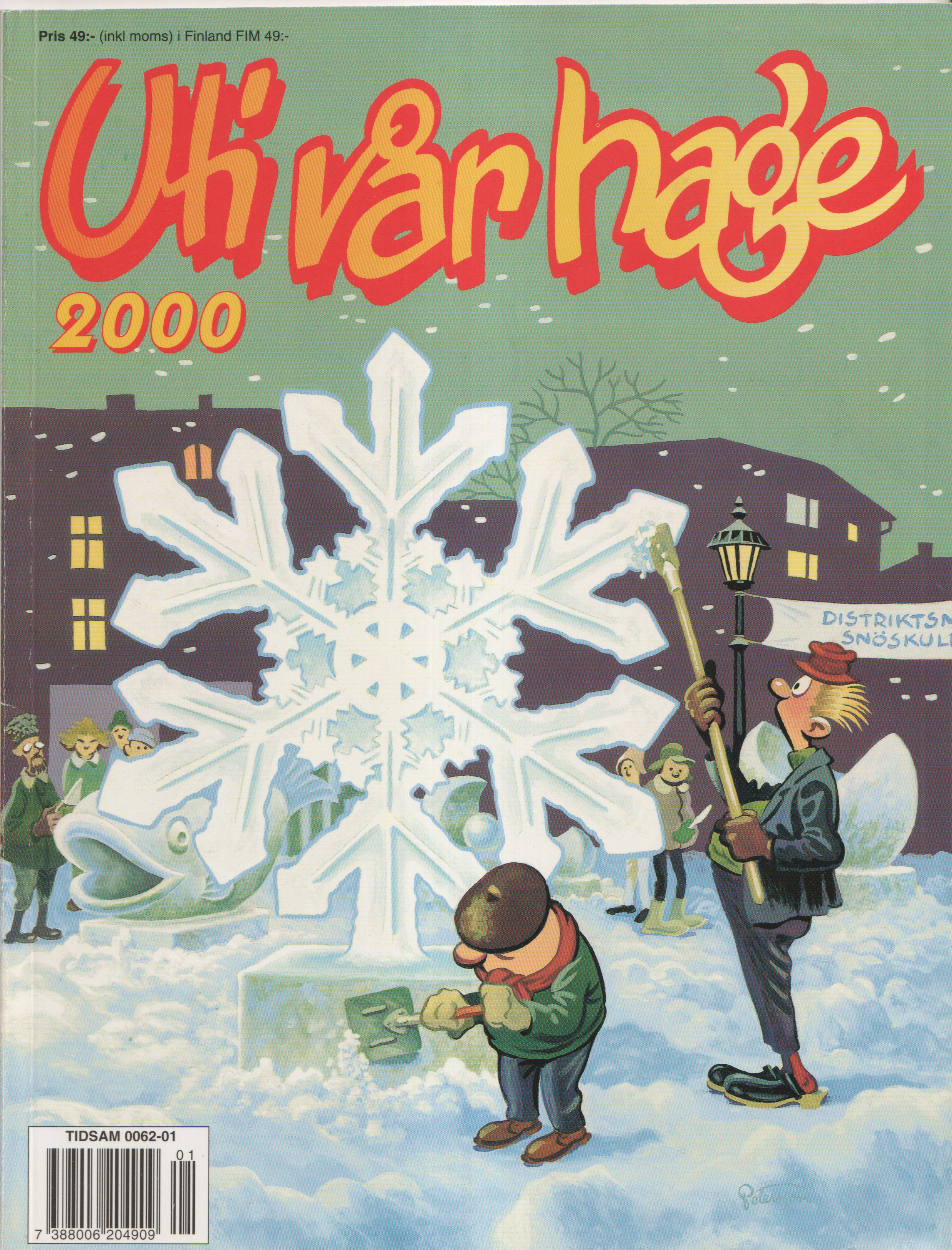 Uti vår hage Julalbum 2000 begagnad