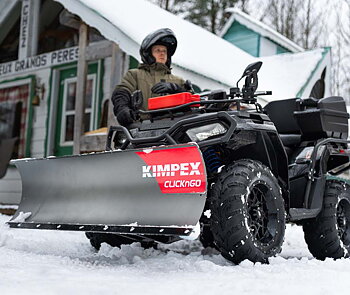 Snöplog Kimpex Click n Go 2 för ATV