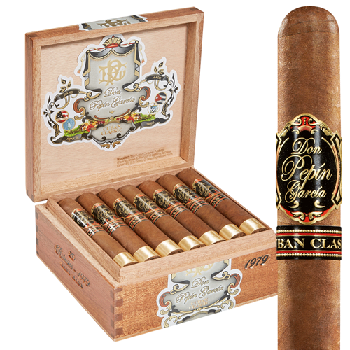 My Father Don Pepin Garcia Black 1979 Robusto Open Box 20p