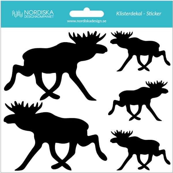Dekal Älg 